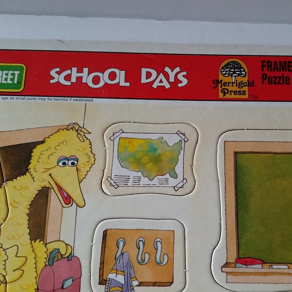 Vintage Sesame Street Puzzles 1984 Merrigold Press - Picture 6 of 6